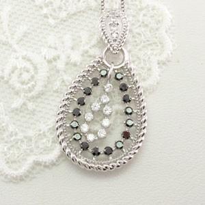 ダイヤモンド ネックレス レディース プラチナ 900 ペンダント アンティーク ミル ブラックダイヤ 誕生日 プレゼント 母の日 爆買 |  | 01