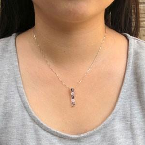 ブラックダイヤモンド ネックレス ゴールド 18k ペンダント フラワー 花 ミル ブラックダイヤ 18金 誕生日 プレゼント 父の日の画像