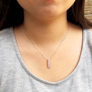 ネックレス ダイヤモンド ゴールド 18k ペンダント フラワー 花 ミル アンティーク 18金 誕生日 プレゼント 父の日 |  | 04
