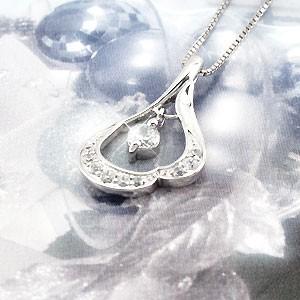 ダイヤモンド ネックレス レディース ゴールド 18k ペンダント ブラ 揺れる 一粒ダイヤ 18金 誕生日 プレゼント 父の日の画像