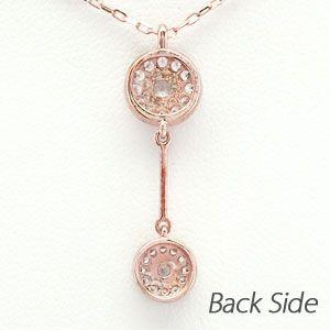 ダイヤモンド ネックレス レディース ゴールド 18k ペンダント アンティーク ミル 18金 k18 PG揺れる 誕生日 プレゼント 母の日 爆買 |  | 03