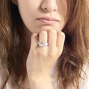 エタニティリング ダイヤモンド ゴールド 指輪 10k ダイヤ アンティーク ミル 父の日の画像