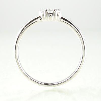 リング 指輪 レディース ゴールド 18k ダイヤモンド フラワー k18 父の日の画像