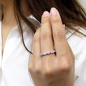 エタニティリング ダイヤモンド ゴールド 指輪 10k アンティーク 10金 K10 1.00ｃｔ 父の日の画像