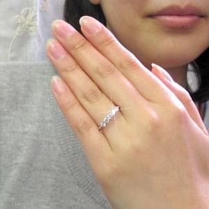 エタニティリング ダイヤモンド ゴールド 指輪 10k ハーフ 10金 K10 0.50ct 父の日の画像