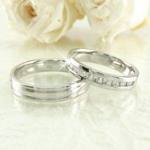 ペアリング ダイヤモンド 指輪 マリッジ 結婚 スイート 10 プラチナ