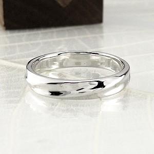 リング メンズ 指輪 ゴールド 10k マリッジ 結婚 地金 ツイスト K10 父の日の画像