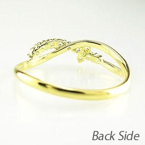 リング 指輪 レディース ダイヤモンド ゴールド 18k ダイヤ スイート 10 カーブ スレンダー 父の日の画像