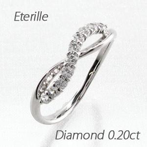 リング レディース ダイヤモンド ゴールド 10k ダイヤ スイート 10 カーブ スレンダー