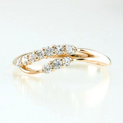 リング 指輪 レディース ダイヤモンド ゴールド 18k スイート10 k18 PG 記念日 父の日の画像