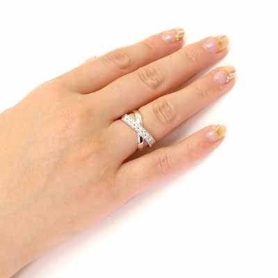 パヴェリング 指輪 レディース ダイヤモンド ミル フラワー 透かし クロス 地金 プラチナ 900 バレンタイン |  | 02