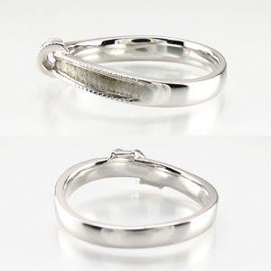 ダイヤモンド リング 指輪 ゴールド 18k リボン ミル k18 マリッジ 結婚 父の日の画像
