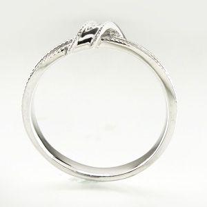 ダイヤモンド リング 指輪 ゴールド 18k リボン ミル k18 マリッジ 結婚 父の日の画像