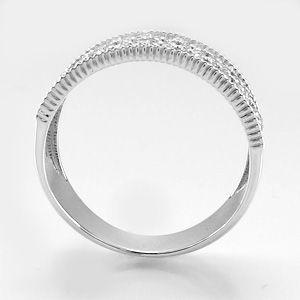 パヴェリング 指輪 レディース ダイヤモンド アンティーク ミル フラワー 透かし プラチナ 900 1.00ct バレンタイン |  | 04