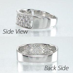 パヴェリング 指輪 レディース ダイヤモンド アンティーク ミル フラワー 透かし プラチナ 900 バレンタイン 爆買 |  | 02