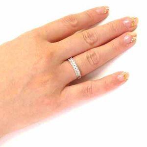 パヴェリング 指輪 レディース ダイヤモンド アンティーク ミル フラワー 透かし プラチナ 9000.30ct バレンタイン 爆買 |  | 03