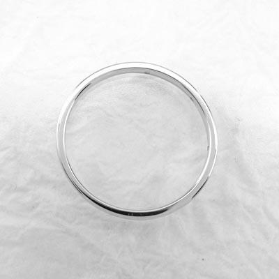 リング 指輪 レディース ゴールド 10k ダイヤモンド ストレート 甲丸 一粒 K10 重ねづけ 父の日の画像