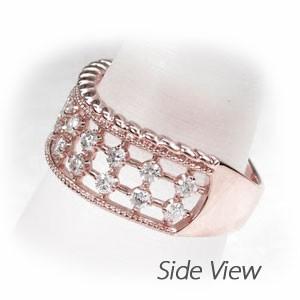 ダイヤモンド リング 指輪 ゴールド 18k ダイヤ アンティーク ミル バレンタイン |  | 02