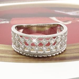 ダイヤモンド リング 指輪 ダイヤ アンティーク ミル プラチナ 900 バレンタイン 爆買 |  | 01