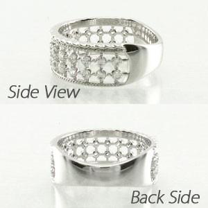 ダイヤモンド リング 指輪 ダイヤ アンティーク ミル プラチナ 900 バレンタイン 爆買 |  | 03