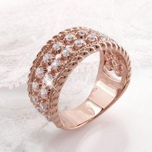 ダイヤモンド リング 指輪 ゴールド 18k ダイヤ アンティーク ミル バレンタイン |  | 01