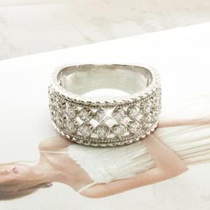 ダイヤモンド リング 指輪 ダイヤ アンティーク ミル プラチナ 900 バレンタイン |  | 01