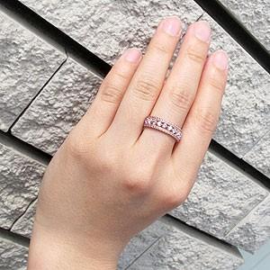 ダイヤモンド リング 指輪 ゴールド 18k ダイヤ アンティーク ミル サファイア バレンタイン |  | 04