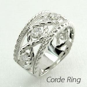 プレゼントを選ぼう！ リング ダイヤモンド 指輪 900 プラチナ ミル アンティーク ダイヤ 指輪