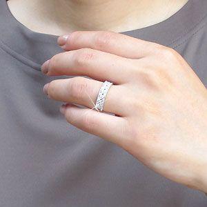 パヴェリング 指輪 レディース ダイヤモンド フラワー アンティーク ミル 透かし プラチナ 900 0.50ct バレンタイン |  | 04