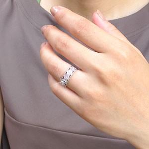 リング ゴールド 10k ダイヤモンド サファイア 指輪 レディース フラワー アンティーク ミル 10金 K10 父の日の画像
