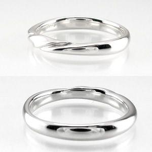 リング メンズ 指輪 マリッジ 結婚 甲丸 ツイスト ひねり プラチナ 900 父の日の画像