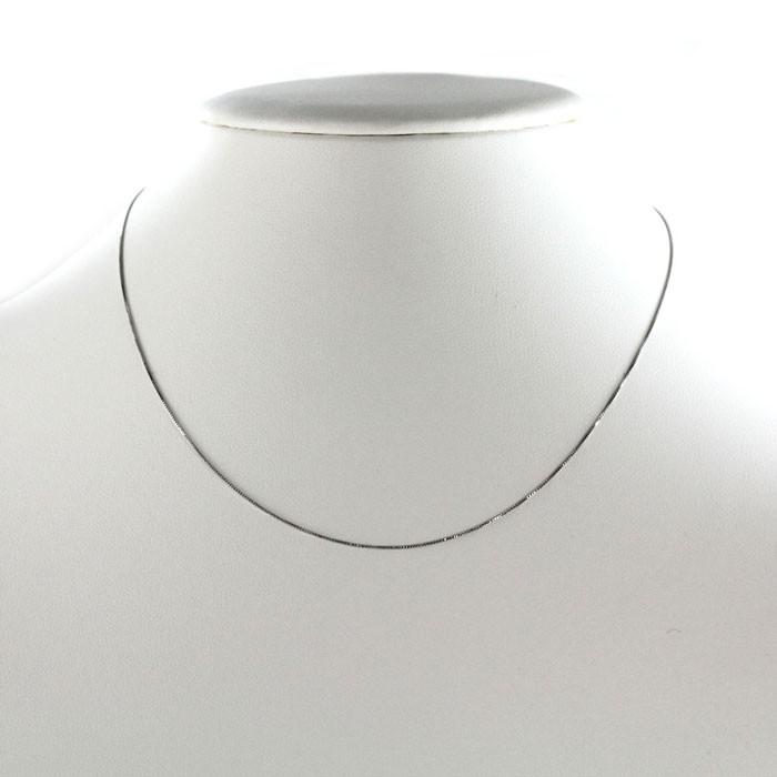 ネックレス チェーン プラチナ ベネチアン pt850 レディース 0.8