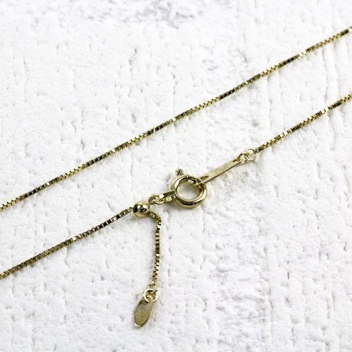 ネックレス チェーン ゴールド ベネチアン k18 18k 18金 イエローゴールド レディース 1.0mm 50cm 父の日の画像