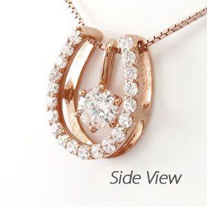 馬蹄 ネックレス レディース ダイヤモンド ゴールド 18k ペンダント ホースシュー 一粒 18金 誕生日 プレゼント ギフト 母の日 爆買 |  | 02