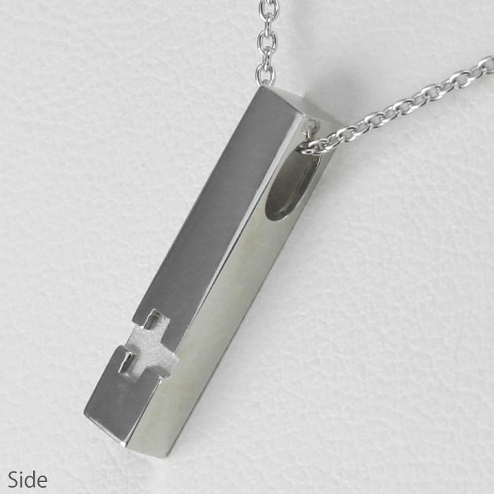クロス ネックレス 18金ペンダント ゴールド 18k 十字架 18金 k18 メタルバー 2ウェイ 誕生日 プレゼント 父の日の画像