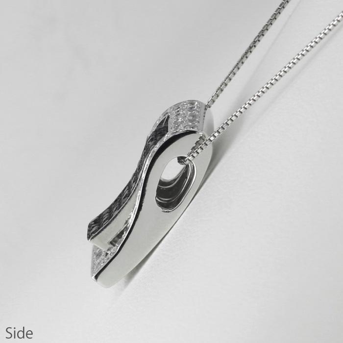 ブラックダイヤモンド ネックレス パヴェ ペンダント ゴールド シルバー SV925 ゴージャス 誕生日 プレゼント 父の日の画像