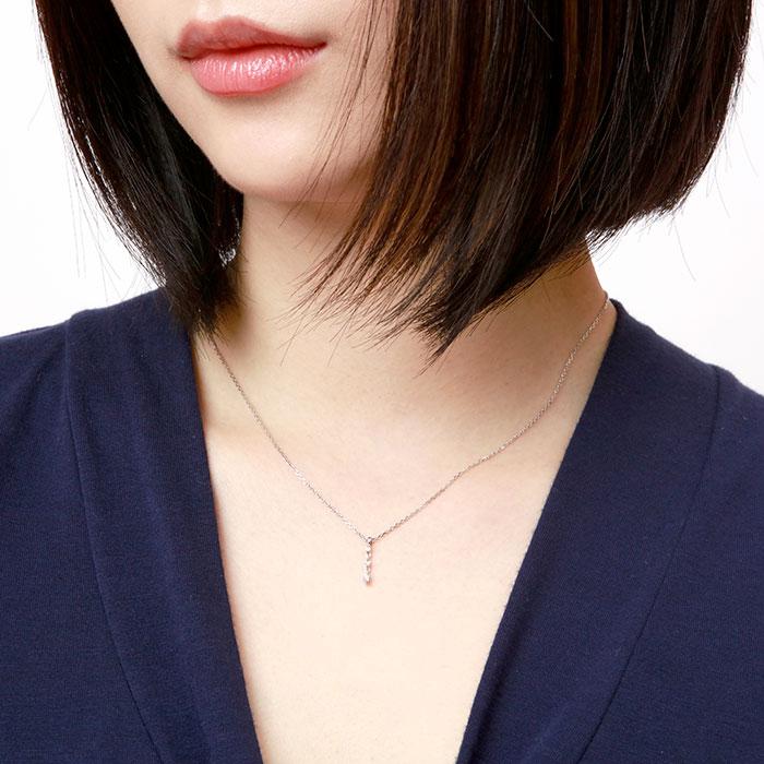 ダイヤモンド ネックレス レディース ペンダント プラチナ 900 トリロジー 揺れる ブラ プチ 誕生日 プレゼント 父の日の画像