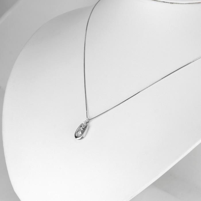 ダイヤネックレス k18 18金 18k ゴールド スイートテン ダイヤモンド 揺れる ペンダント レディース 50代 誕生日 プレゼント 父の日の画像