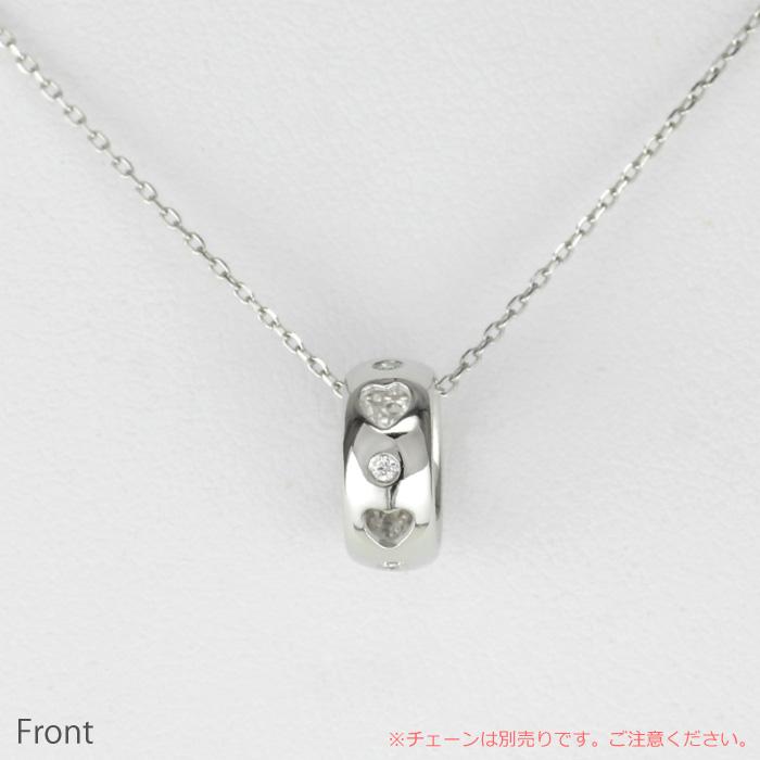 ベビーリングネックレス 18金 ダイヤモンド付き ベビーリング ネックレス K18 18金 誕生石 シルバーチェーン付