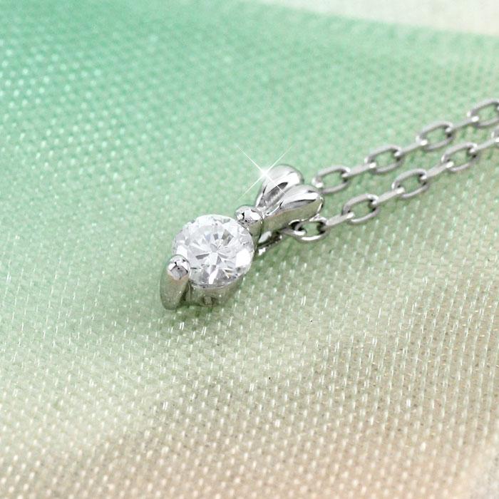 ダイヤモンド ネックレス レディース 一粒 ペンダント ゴールド 18k 1粒 シンプル プチ 18金 k18 誕生日 プレゼント 父の日の画像