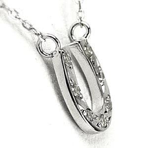 ネックレス レディース 馬蹄ペンダント ダイヤモンド ホースシュー k18ホワイトゴールド 誕生日 プレゼント ギフト 母の日 爆買 |  | 02