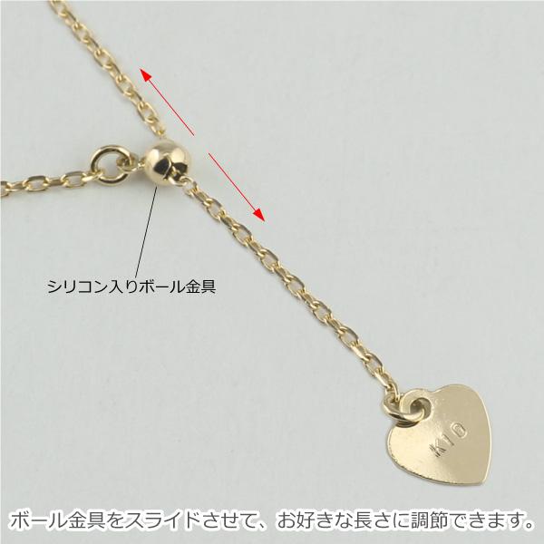 Y字 ネックレス 18k ラリエット ダイヤモンド レディース ペンダント k18 18金 ゴールド 父の日の画像
