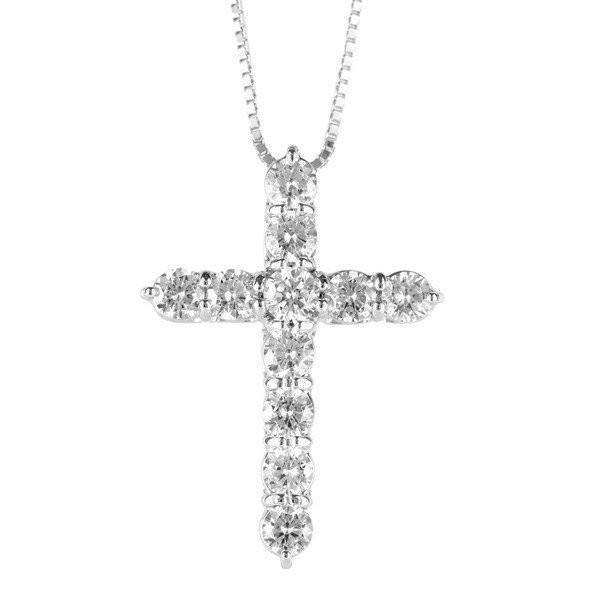 ネックレス レディース クロス ダイヤモンド ペンダント ダイヤ 1.50ct Pt900 プラチナ 十字架 誕生日 プレゼント ギフト 父の日 |  | 04