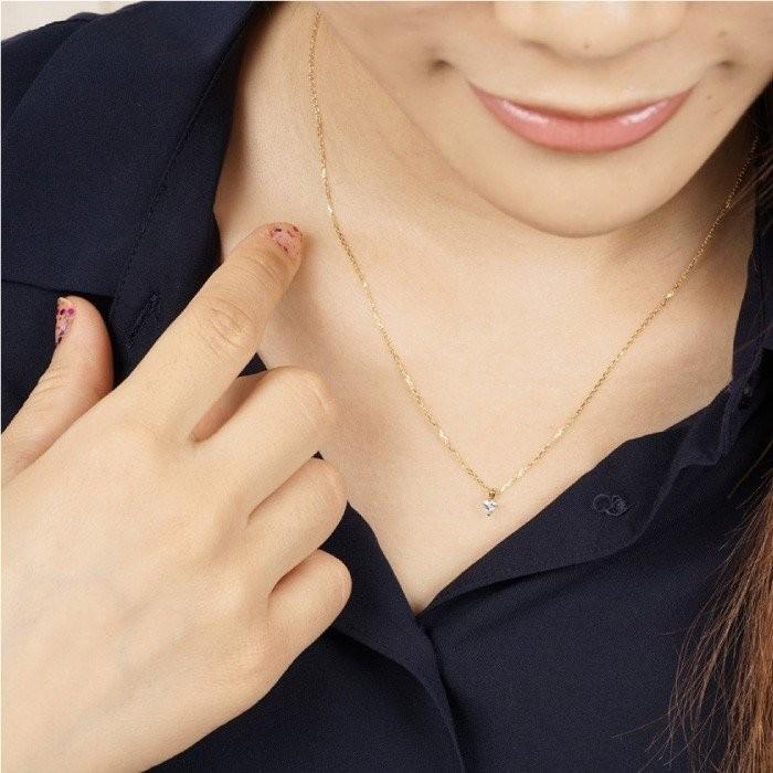 ルビー ネックレス ハート ペンダント 一粒 k18ゴールド 18金 誕生日