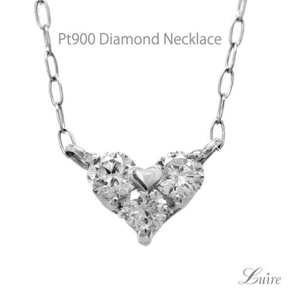 62%OFF!】 Luire Deuxiemeネックレス レディース ハート ダイヤモンド