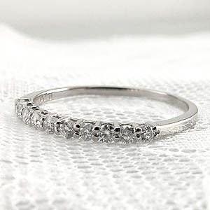 リング エタニティ ダイヤモンド Pt900 プラチナ SI-クラス 0.20ct エタニティ 指輪 父の日の画像