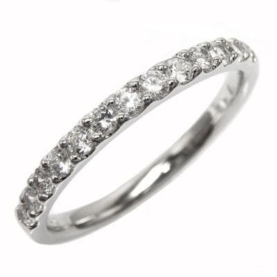 リング 指輪 エタニティ ダイヤモンド k18ゴールド 0.3ct エタニティ 結婚 プレゼント 誕生日 父の日の画像