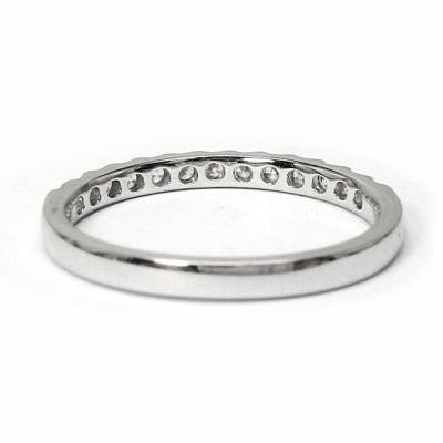 リング 指輪 エタニティ ダイヤモンド k18ゴールド 0.3ct エタニティ 結婚 プレゼント 誕生日 父の日の画像
