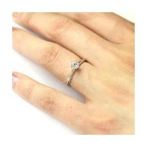 リング 結婚 婚約指輪 ダイヤモンド0.30ct Pt900 プラチナ エンゲージ 父の日の画像