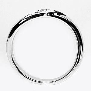 リング マリッジ 結婚 ダイヤモンド k18ホワイトゴールド 18金 指輪 父の日の画像